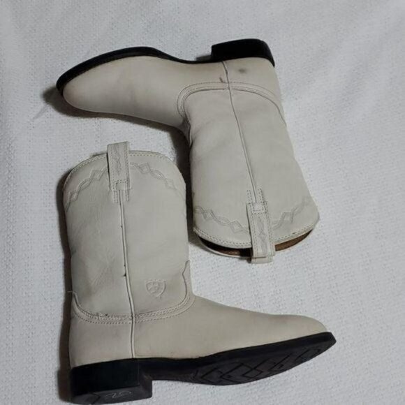 Ariat Cream Sz 8B/Euro 39M RTS Cowboy Boot - Picture 2 of 13